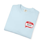 Hello Nanny Pocket T-Shirt – Cute Name Tag Tee for Grandparents & Caregivers