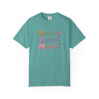 Mom Acronym T-Shirt — "M.U.M. Mess, Utter Chaos, Mini-Hugs" Cute Mom Graphic Tee