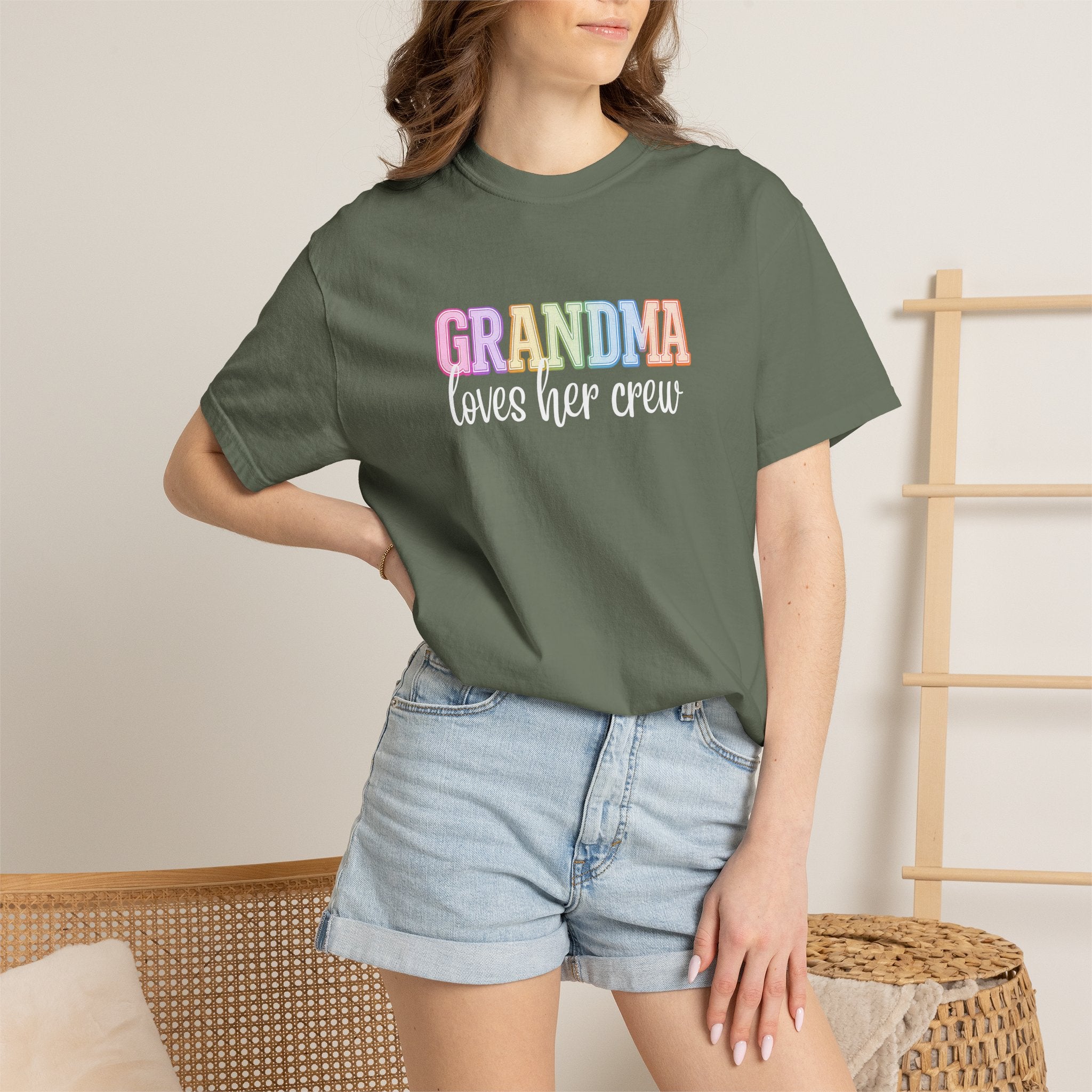 GRANDMA Loves Her Crew Tee