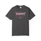 Becoming a Granny T-Shirt – Cute Grandma Shirt with "Becoming a Granny means my heart grows bigger with every little giggle" Design
