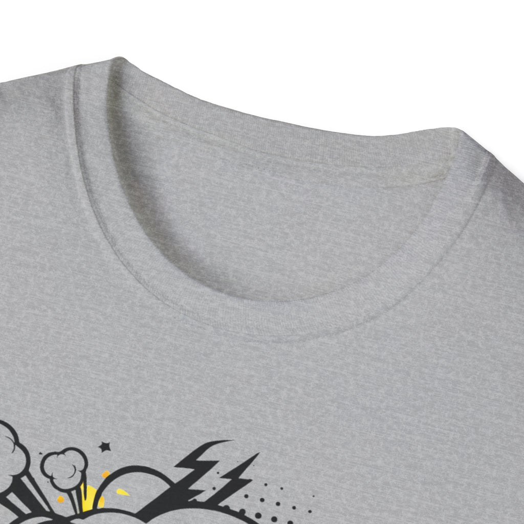 T-Shirt — "Super Grandpa" Comic-Style Graphic | Funny Father's Day Gift