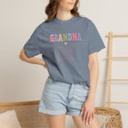 Grandma Floral T-Shirt — "Grandma makes the world a little softer, kinder, warmer"