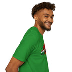 Super Grandpa Welsh Flag/ Wales themed T-Shirt – Retro Comic Gift Tee for Grandfather | Father’s Day & Birthday Present