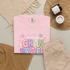Gran Power T-Shirt — Cute Pastel 'Gran Power' Graphic Tee for Grandparents, Mother's Day Gift