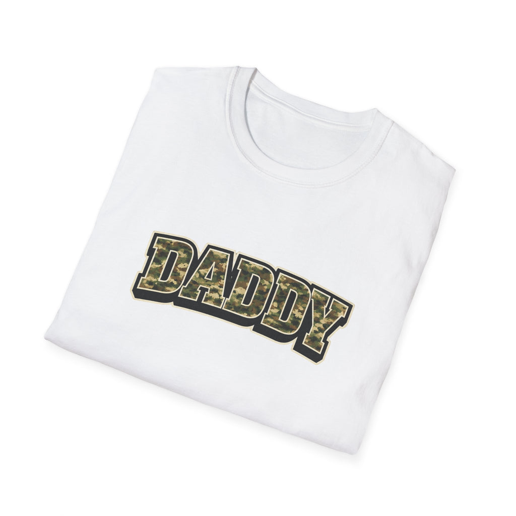 Daddy Camo T-Shirt — Military Camouflage Dad Tee for Father’s Day