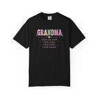 Grandma Floral T-Shirt — "Grandma makes the world a little softer, kinder, warmer"