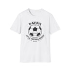 Papa’s Little Football Buddy T-Shirt — Personalized Soccer Dad Tee