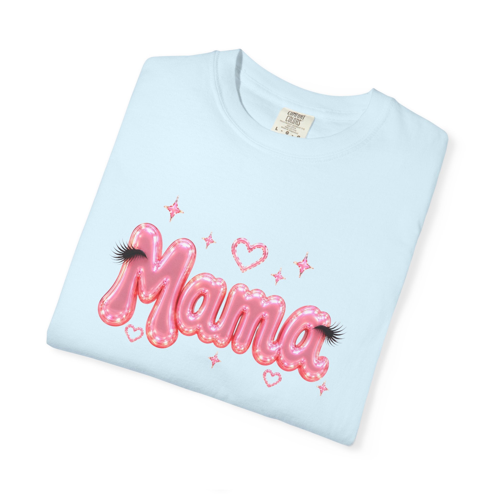 MAMA Pink Balloon Eyelashes T-Shirt