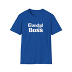 Grandad Is the Boss T-Shirt — Funny Grandpa Gift for Father’s Day & Birthdays