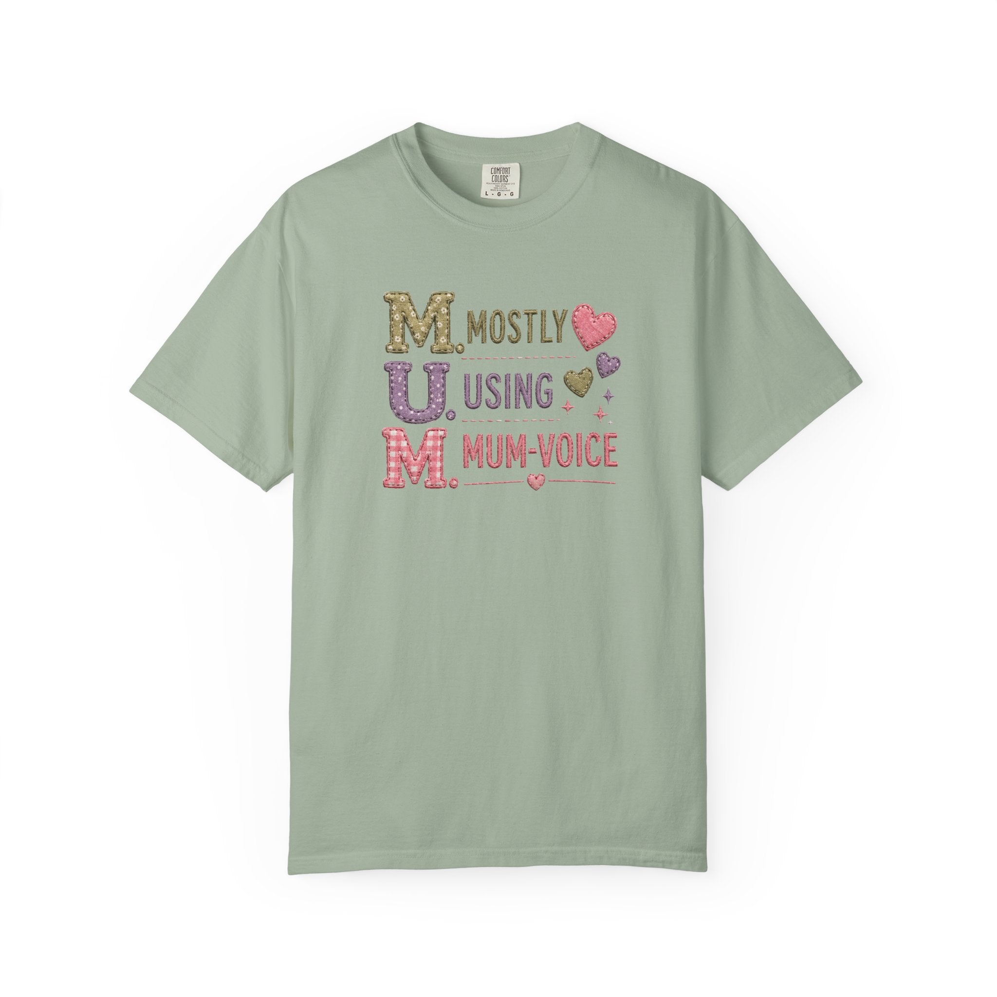 MUM Mostly Using Mum-Voice T-Shirt — Funny Mother's Day Mom Tee