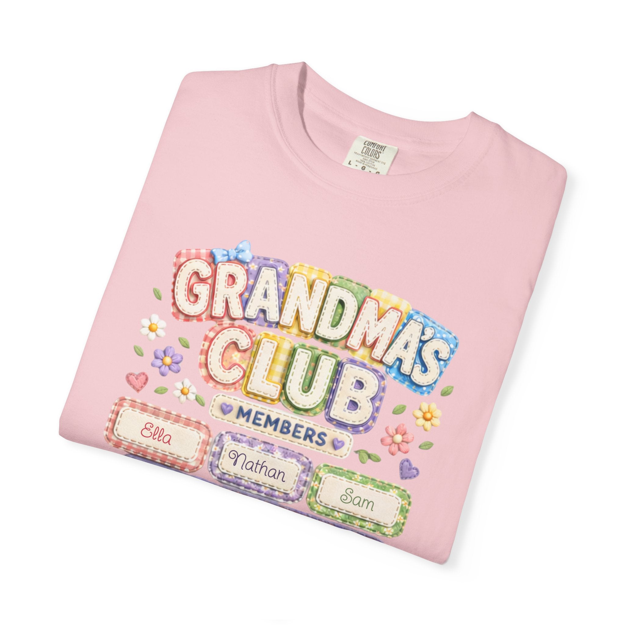 Grandmas Club T-Shirt — Grandma’s Little Loves Graphic Tee