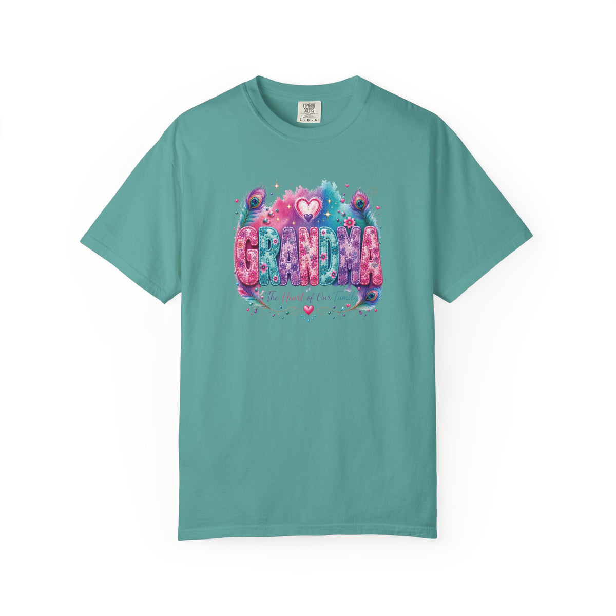 GRANDMA Watercolor Floral T-Shirt