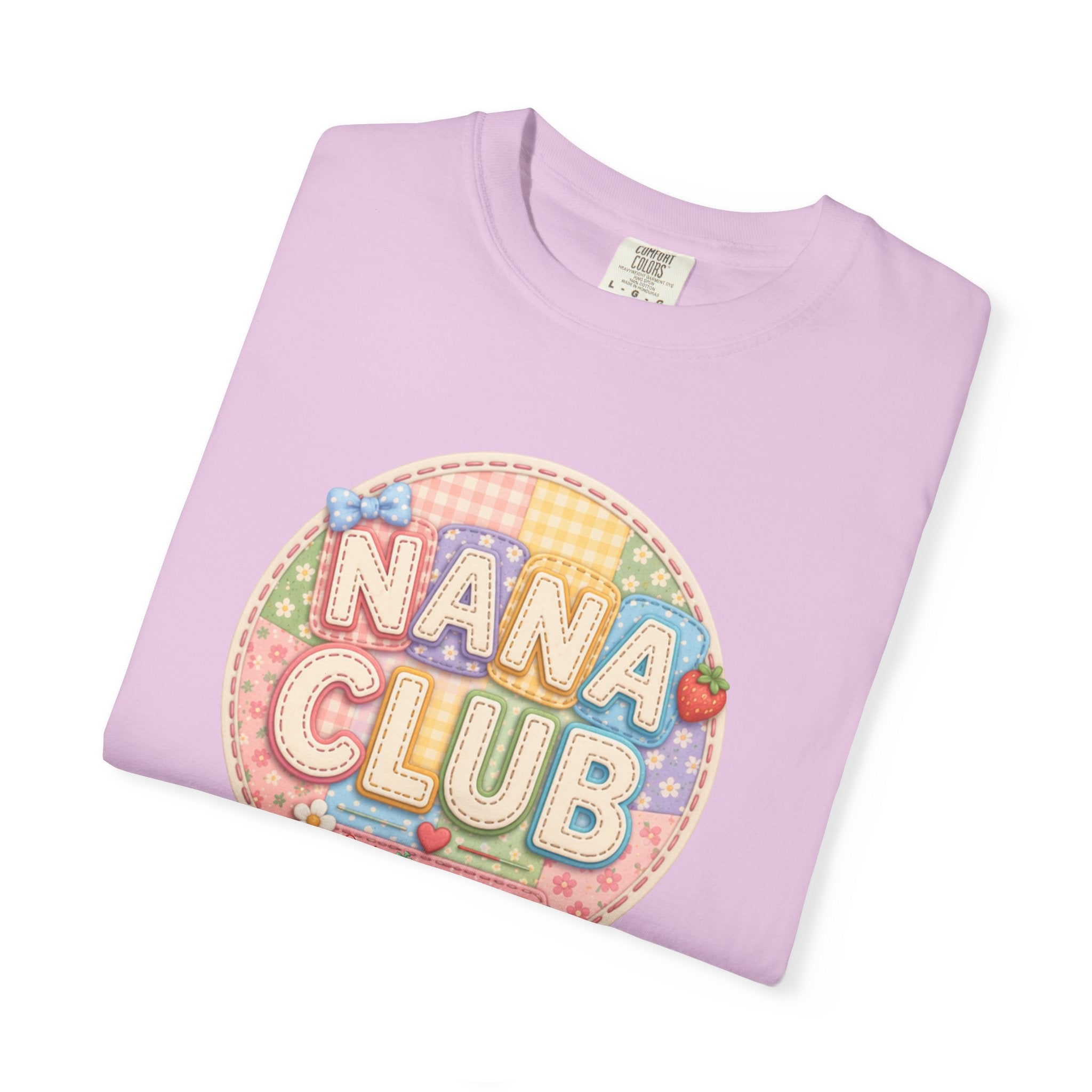 Nana Club T-Shirt — Retro Pastel Grandma Gift Tee