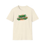 Super Grandad Ireland Flag/Irish themed T-Shirt — Retro Comic Style Gift for Grandpa (Father's Day, Birthday)