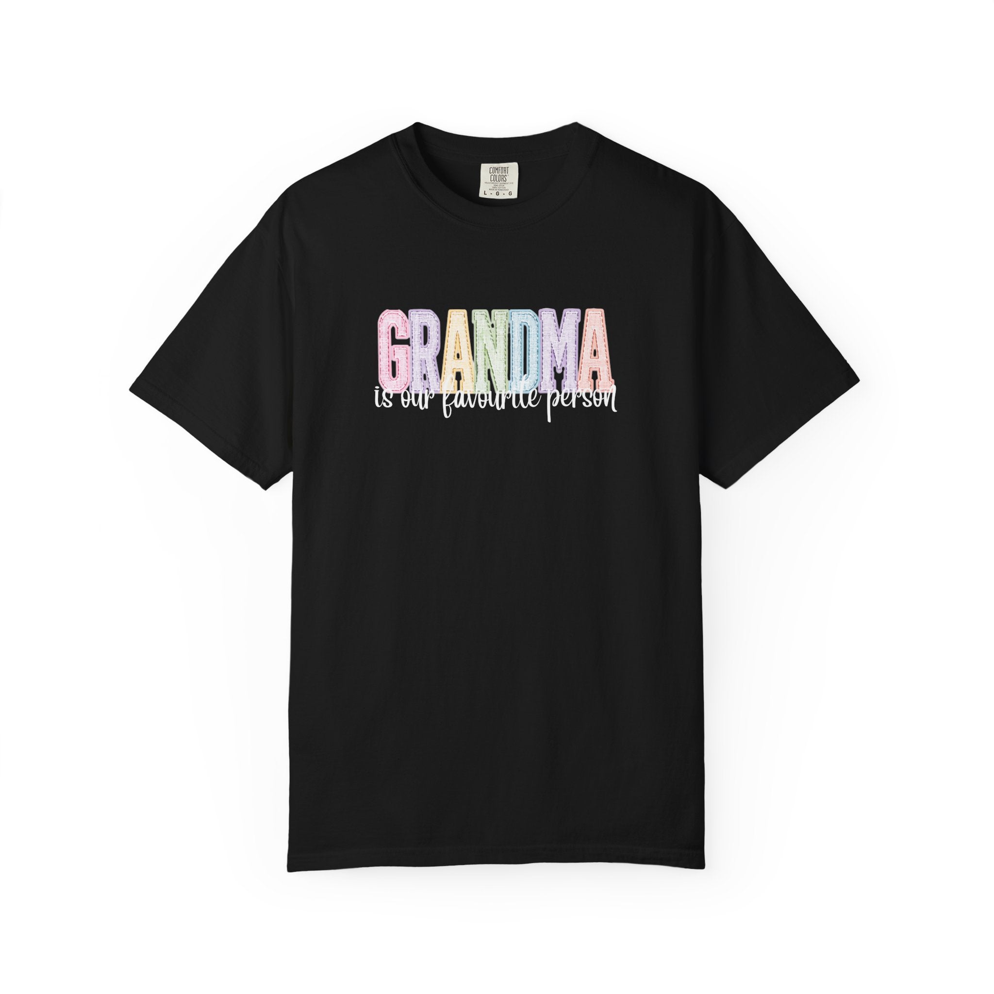 Grandma Pastel Rainbow T-Shirt — Cute Grandma Gift, Mother's Day Tee