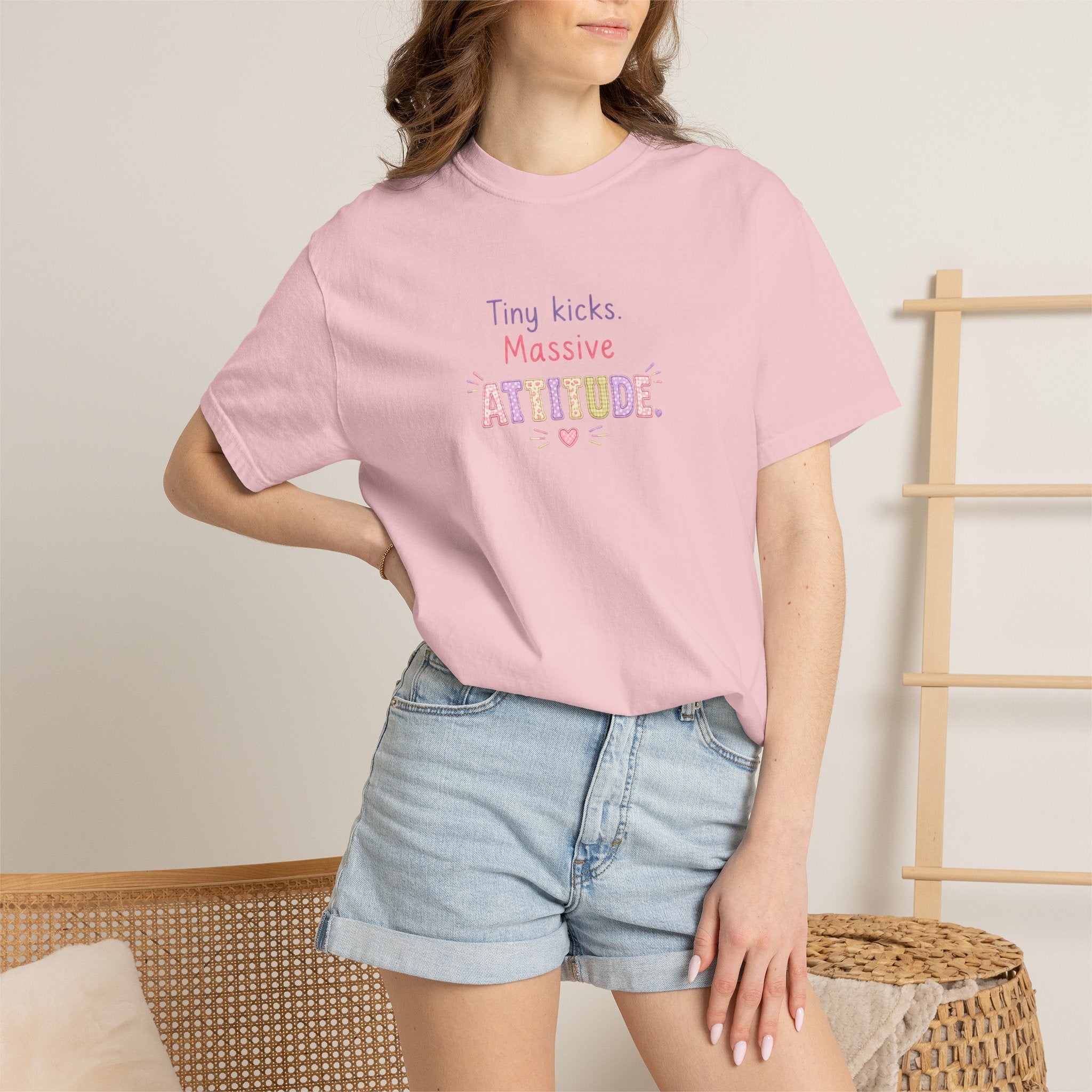 Tiny Kicks Massive Attitude T-Shirt