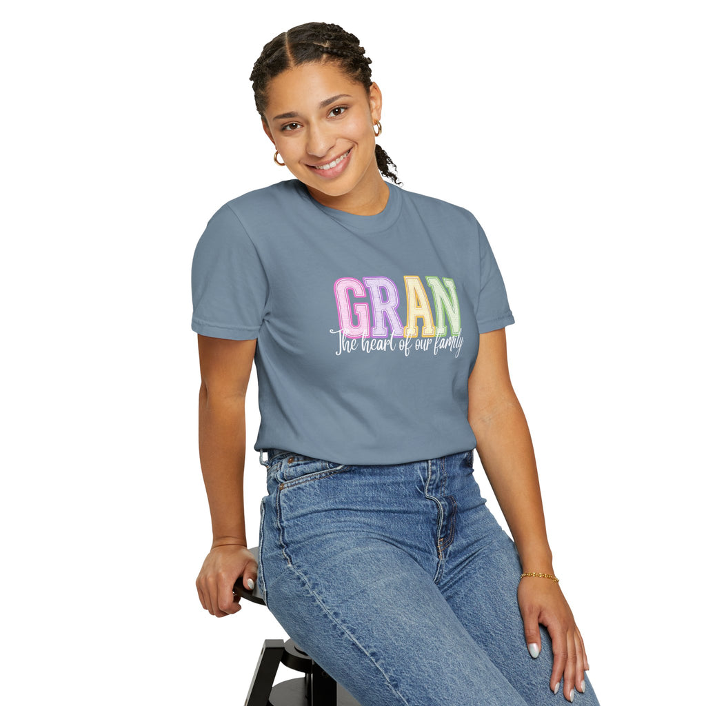 GRAN The Heart Of Our Family Tee