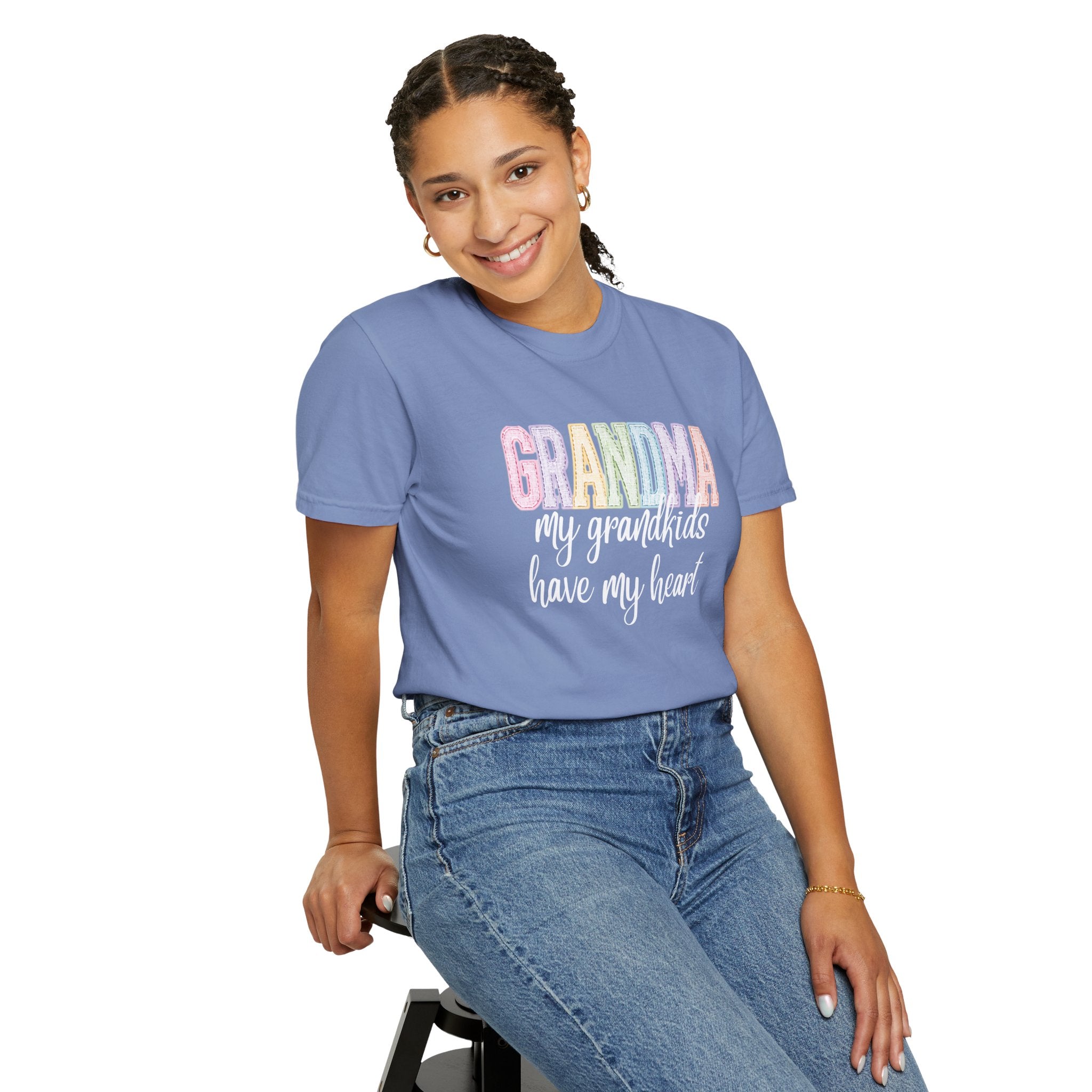 Grandma Pastel Rainbow T-Shirt — Cute Grandma Gift