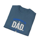 Promoted to Dad T-Shirt — New Dad Announcement Gift