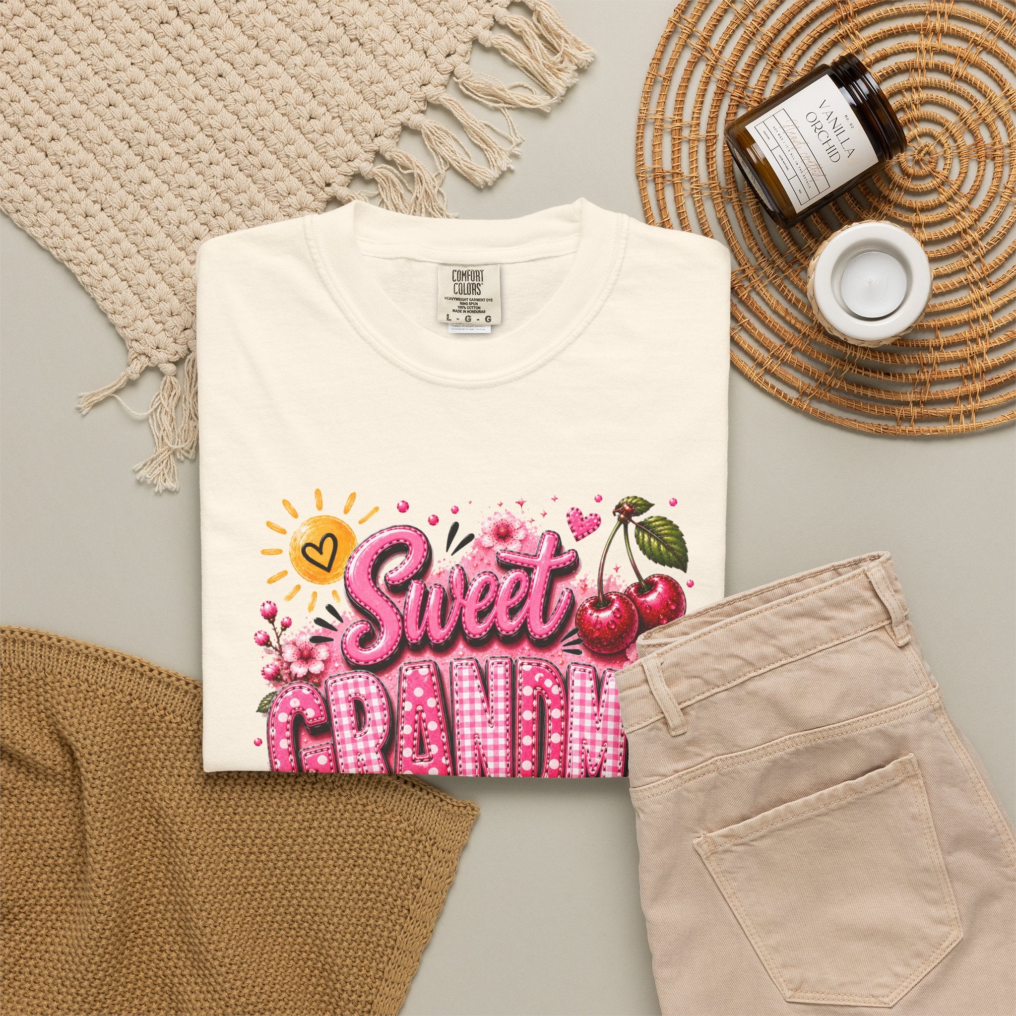 Sweet GRANDMA Cherry T-Shirt