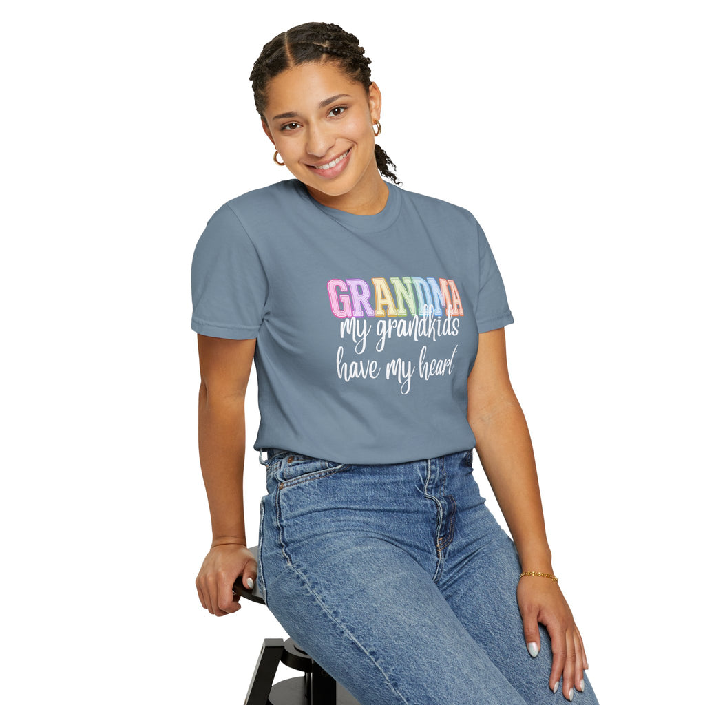 GRANDMA My Grandkids Have My Heart Tee