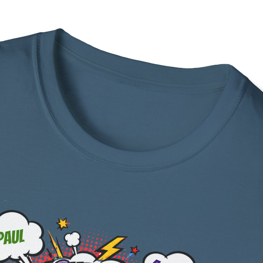 Super Papa Comic T-Shirt — Funny Father’s Day Gift