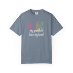 T-Shirt — "Gran my grandkids have my heart" Pastel Graphic Grandma Tee