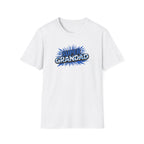 Super Grandad Scotland Flag/Scottish themed T-Shirt — Retro Comic Gift for Grandpa, Father’s Day & Birthday