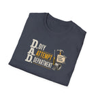 T-Shirt — "DAD: DIY Attempt Department" Funny Father’s Day Tool Shirt