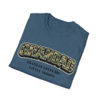 Grandad Camo T-Shirt — "Grandad Loves His Little Troops" Patriotic Grandpa Gift