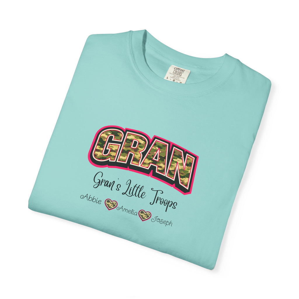 Gran Grandma T-Shirt — "Gran: Good a Little Trouble" Vintage Floral Tee