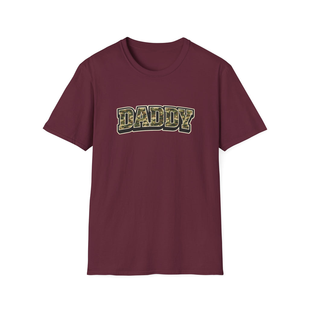Daddy Camo T-Shirt — Military Camouflage Dad Tee for Father’s Day