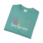 Grandma Loves Her Crew T‑Shirt — Pastel Family Grandma Tee