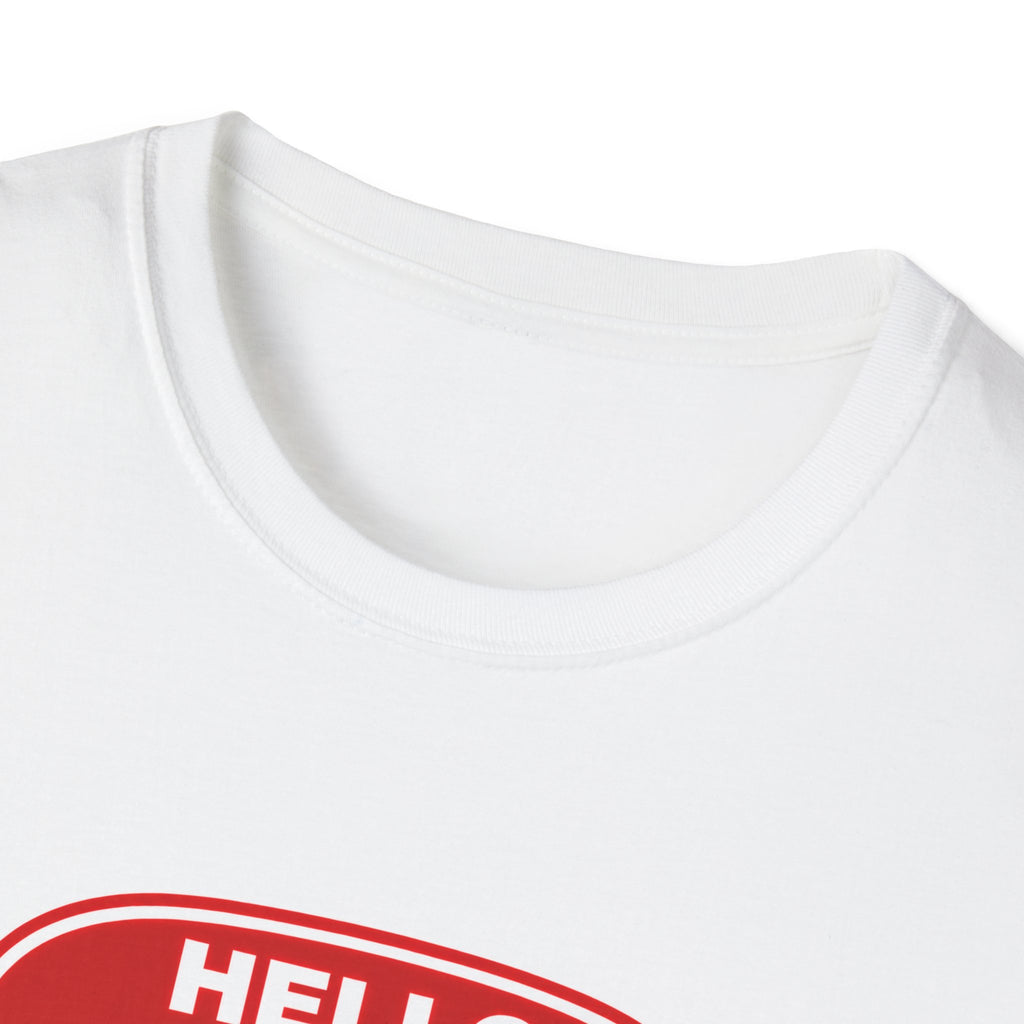 "Hello My Name Is Dad" T-Shirt — Funny New Dad / Father's Day Gift