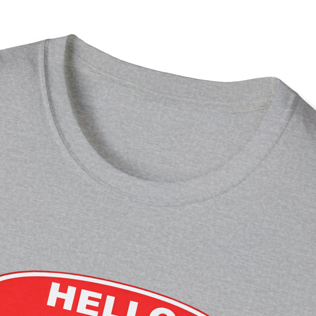 Hello My Name Is “Papa” T-Shirt — Funny Dad Name Tag Tee for Father’s Day