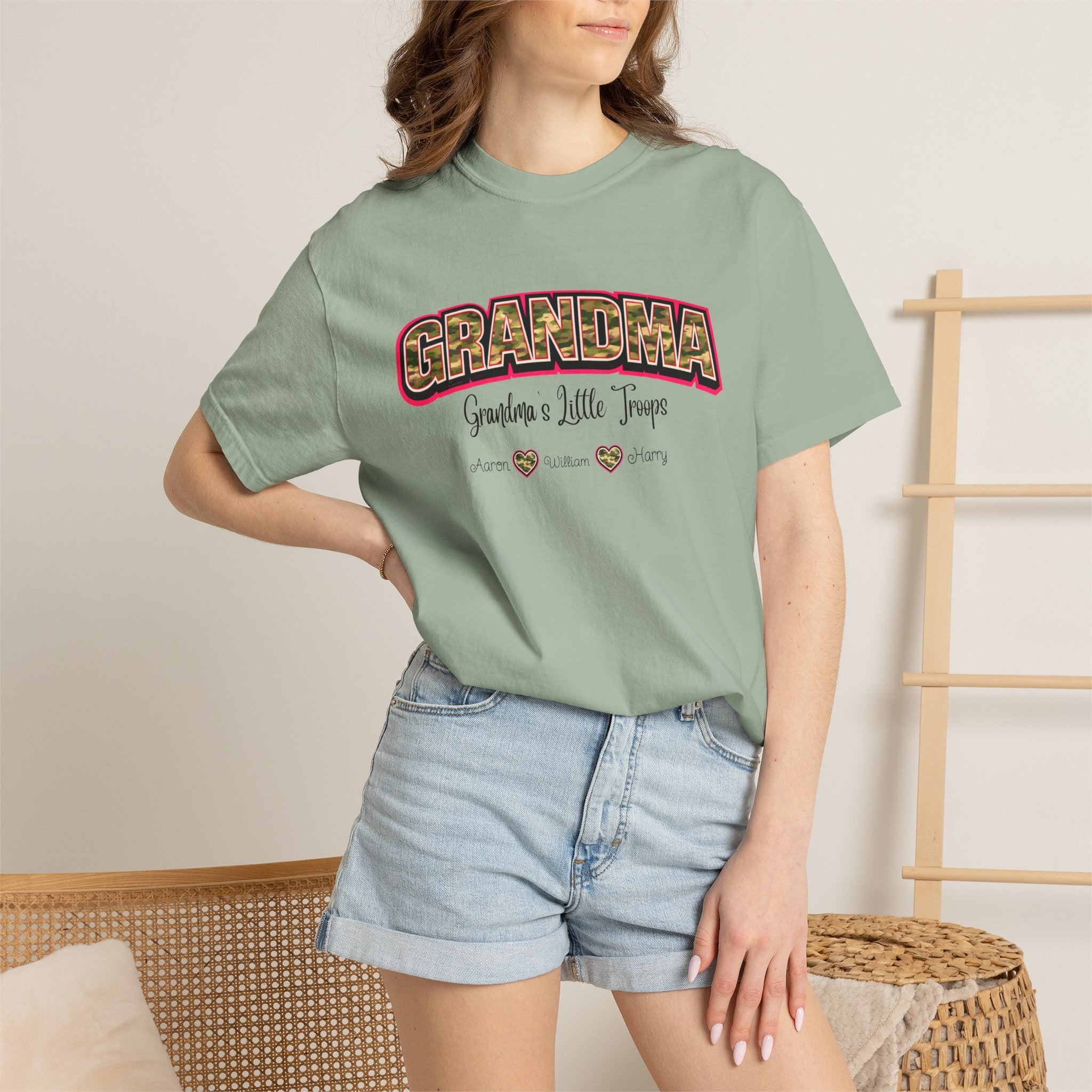 Grandma Graphic Tee — "Grandma's a Little Tragic" Vintage Style Women's Gift Shirt