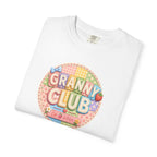 Granny Club Graphic T-Shirt — Retro Candy Patch Design