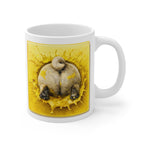 Pug Mug - "I Puggin' Love You" Cute Pug Coffee Cup (Personalizable Name)