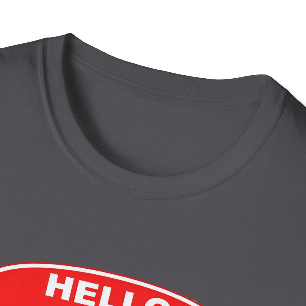 Hello My Name Is “Papa” T-Shirt — Funny Dad Name Tag Tee for Father’s Day