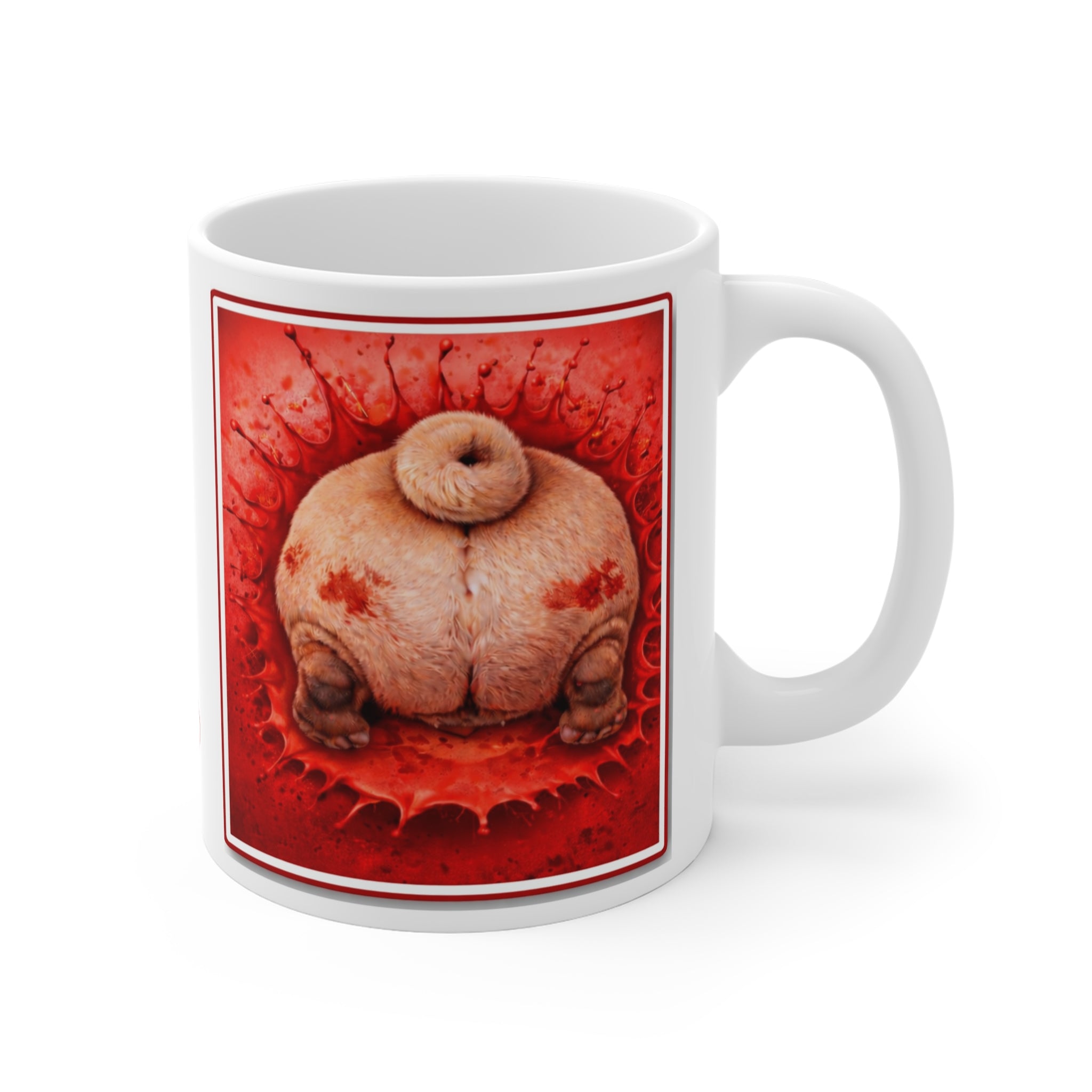 Personalized 'I Puggin' Woof You!' Mug — Custom Name Pug Coffee Cup