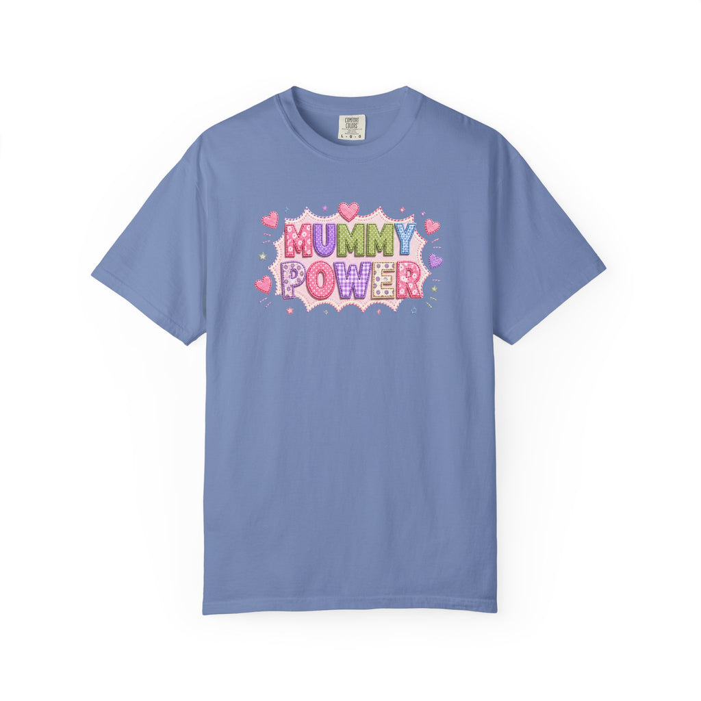 Mummy Power T-Shirt — Cute Pink Heart Mother's Day Tee