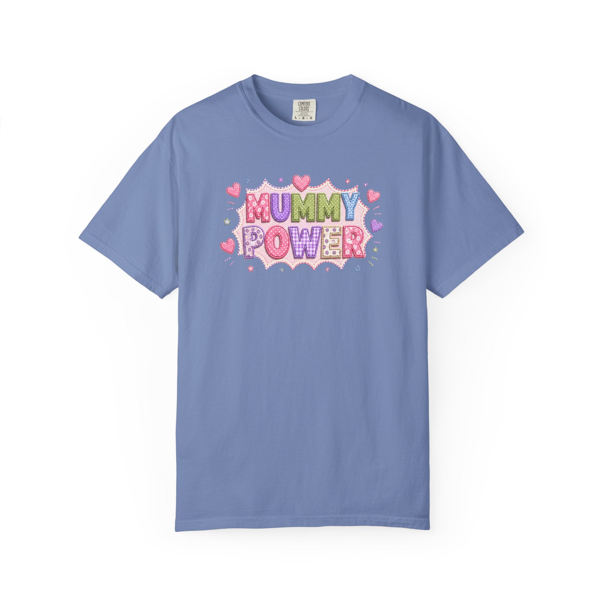 Mummy Power T-Shirt — Cute Pink Heart Mother's Day Tee