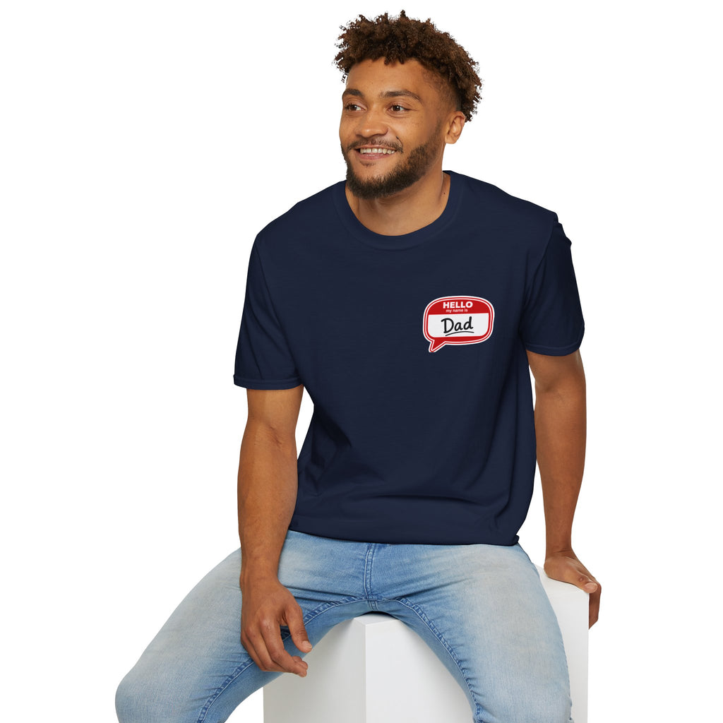 Hello Dad Speech Bubble T-Shirt — Father's Day Gift Tee