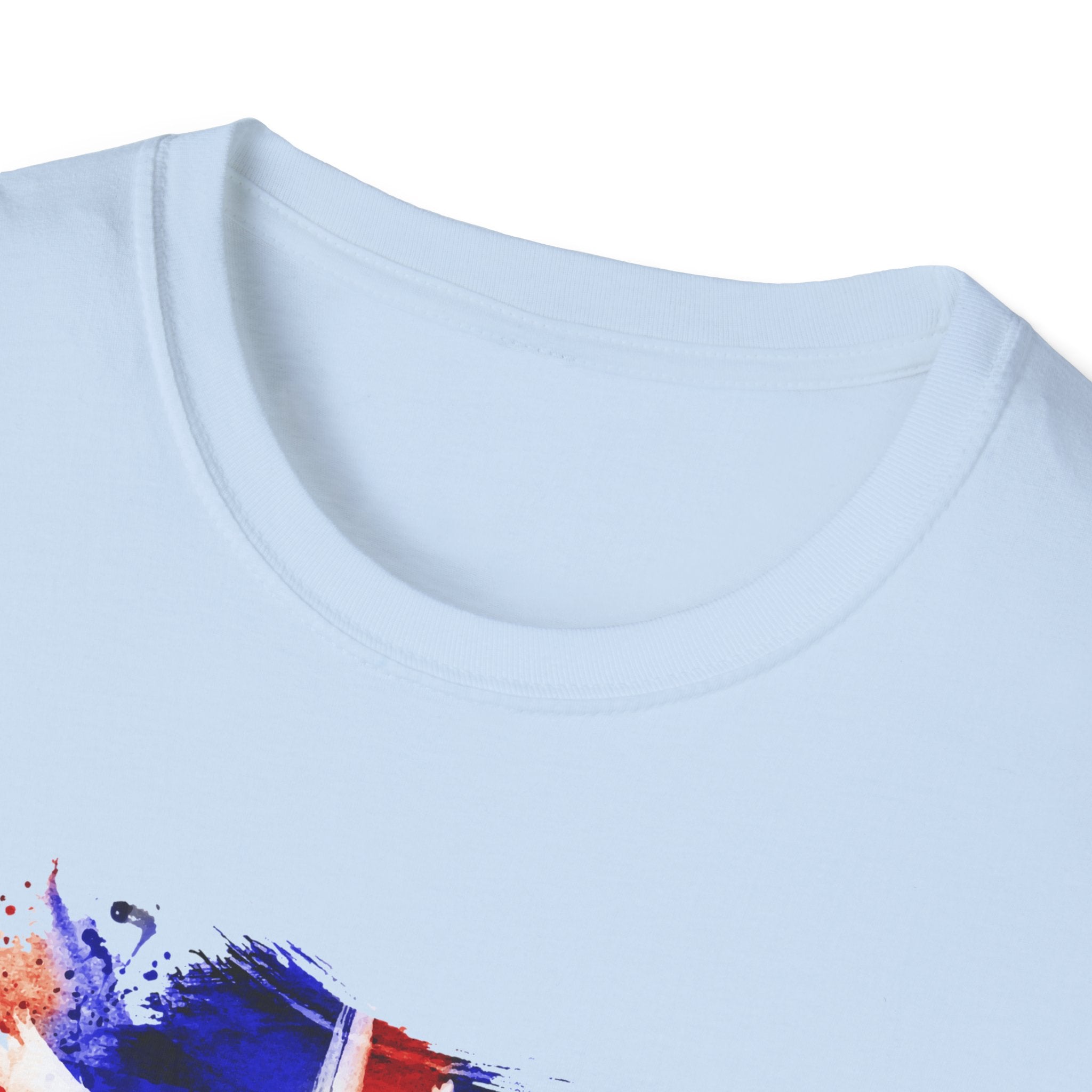 Union Jack Paint Brush UK Flag T-Shirt — British Pride Graphic Tee