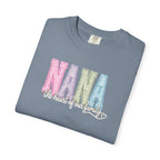 NANA Pastel Patchwork T-Shirt — "The Heart of Our Family" Gift