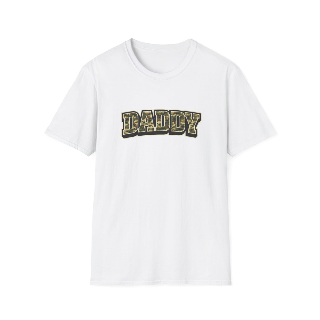 Daddy Camo T-Shirt — Military Camouflage Dad Tee for Father’s Day