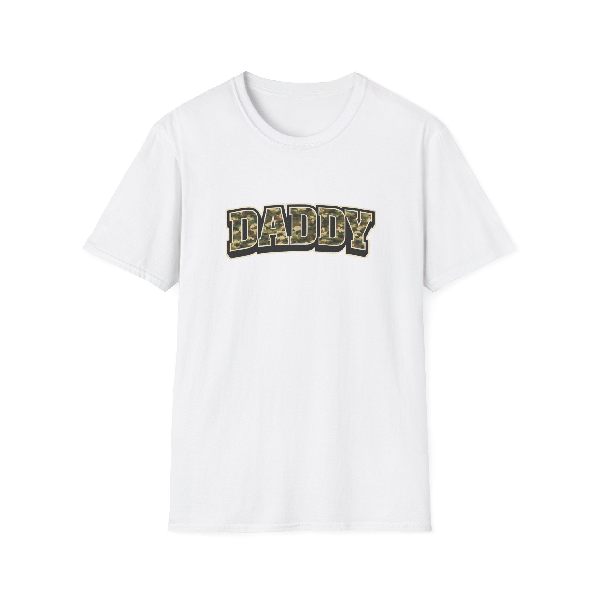 Daddy Camo T-Shirt — Military Camouflage Dad Tee for Father’s Day