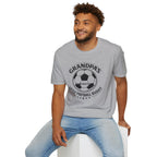 Grandpa's Little Football Buddy T-Shirt — Personalized Soccer Dad/Grandparent Gift