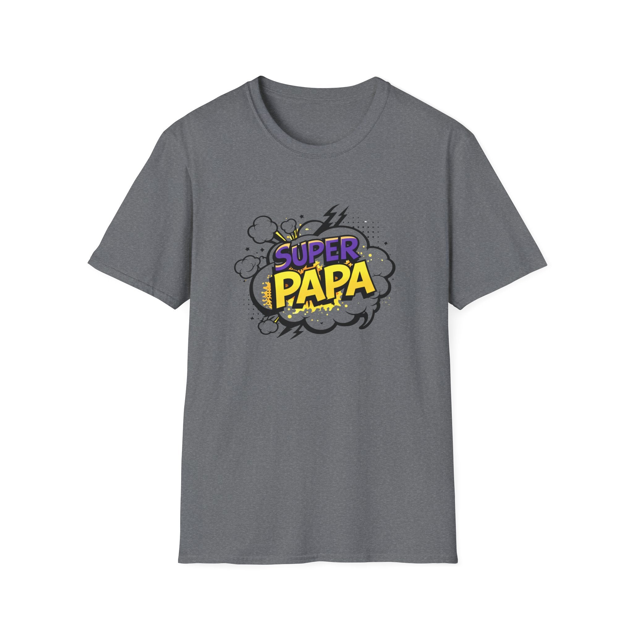 Super Papa T-Shirt — Comic Book Style Father’s Day Tee