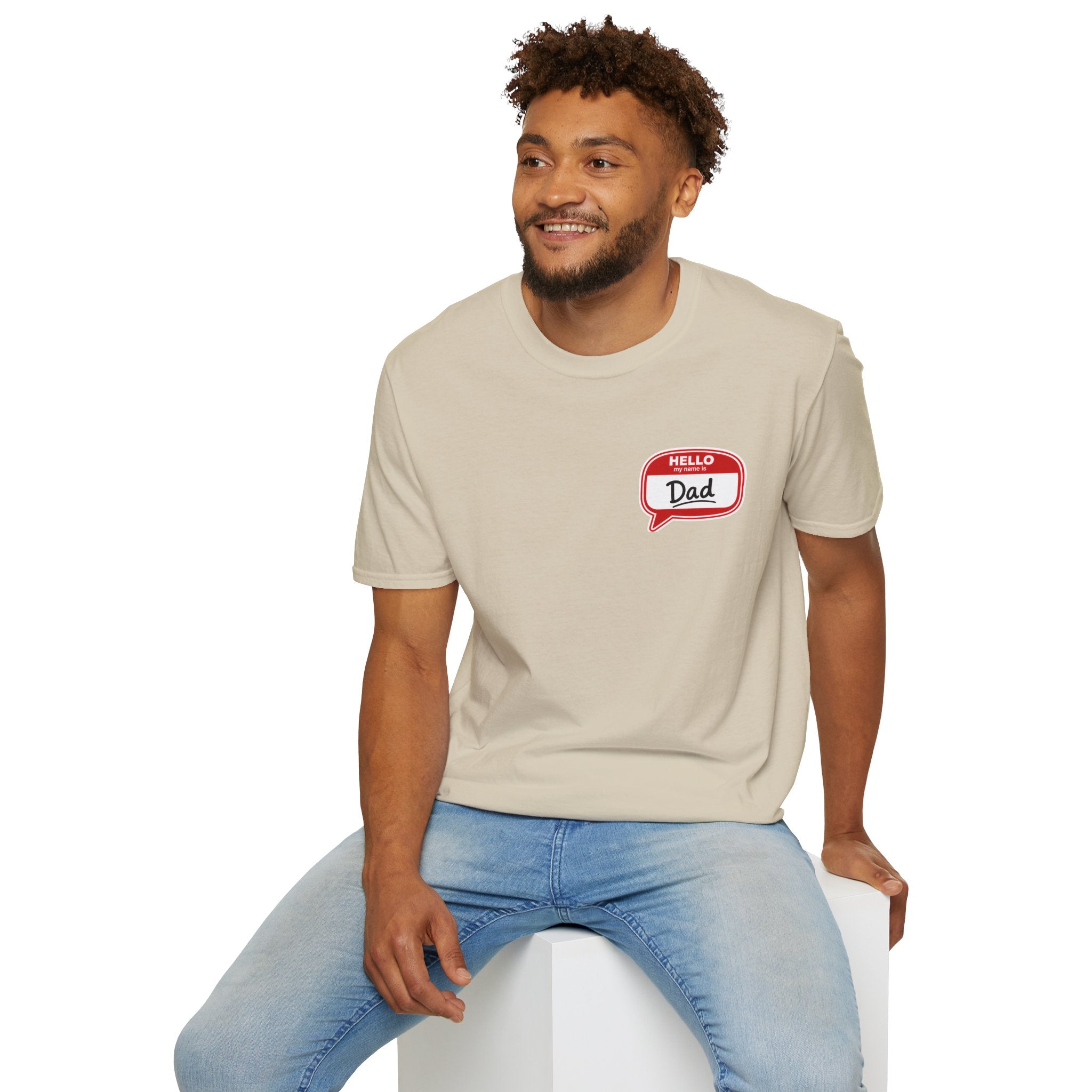 Hello Dad Speech Bubble T-Shirt — Father's Day Gift Tee